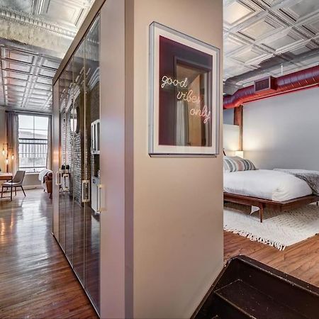 Good Vibes Loft - Dt Cle Walk To All The Stadiums Cleveland Eksteriør bilde