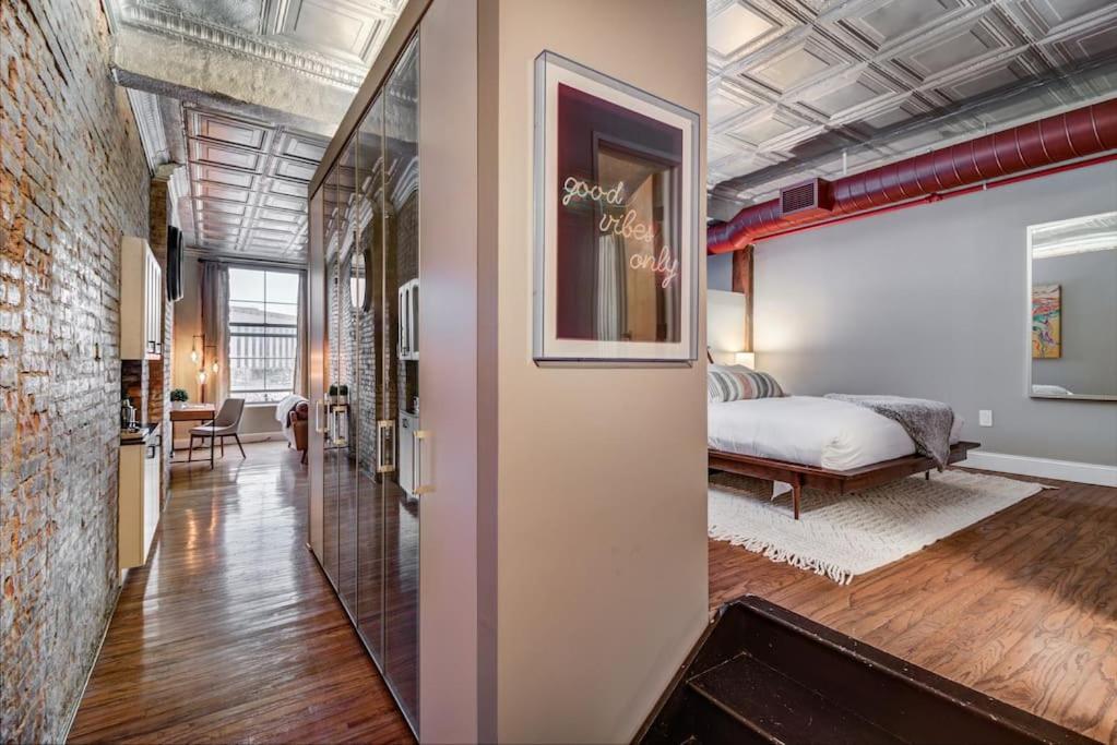 Good Vibes Loft - Dt Cle Walk To All The Stadiums Cleveland Eksteriør bilde